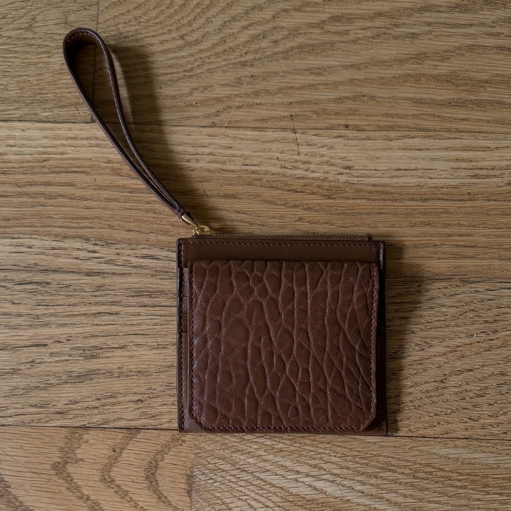 30 Studio Maggio x M. Gemi Italian Brown Leather Wristlet Card Case